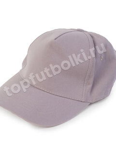 Светло-серая бейсболка